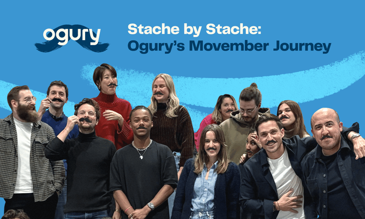 'Stache by 'Stache: Ogury’s Movember Journey